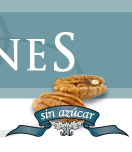 Mazapán de Nuez sin Azúcar